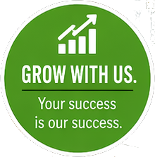 Grow with us